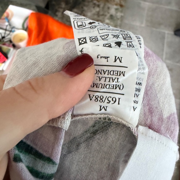 All Saints Bela Leondra Tee in Soft Pink Size Medium - Picture 4 of 8